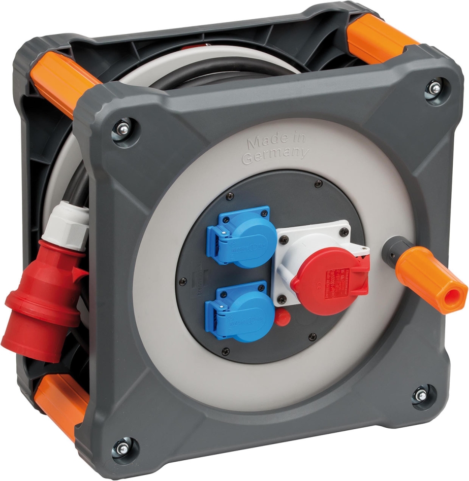 Brennenstuhl Professional 9222300100 carrete de cable CEE 1 IP44 30m H07RN-F 5G2,5