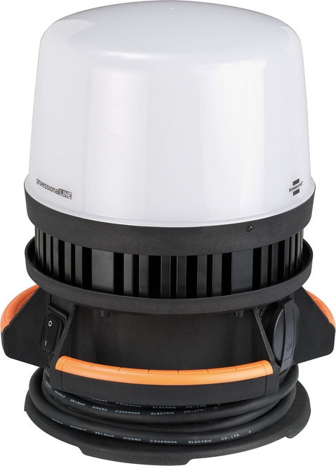 Brennenstuhl ProfessionalLINE 9171400901 ORUM 12050 M Foco LED móvil 360° IP54, 12600lm, 97W, 5m H07RN-F 3G1.5