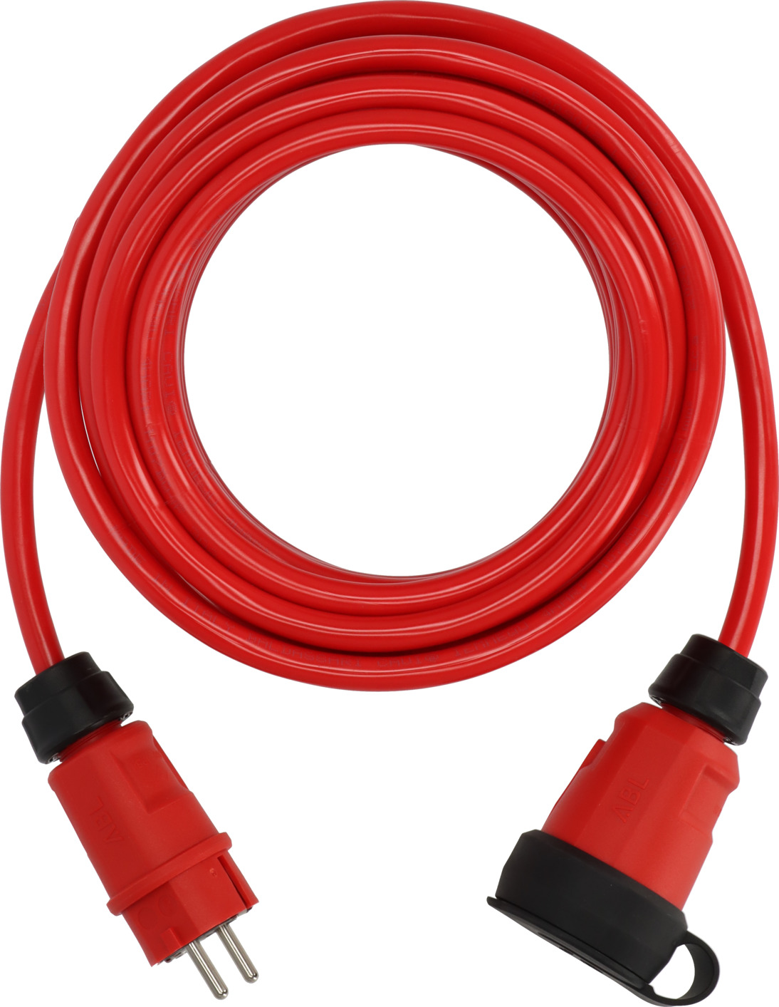 Brennenstuhl ProfessionalLINE 9162100210 Cable alargador 10 m IP44 / cable alargador de exterior para uso en obras y uso permanente en exteriores