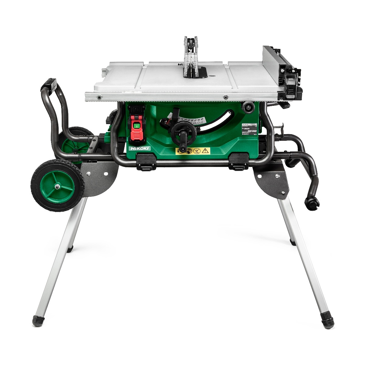 HiKOKI C3610DRJW4WZ Mesa de sierra sin cable 36 voltios excl. baterías y cargador + Carro inferior 376510