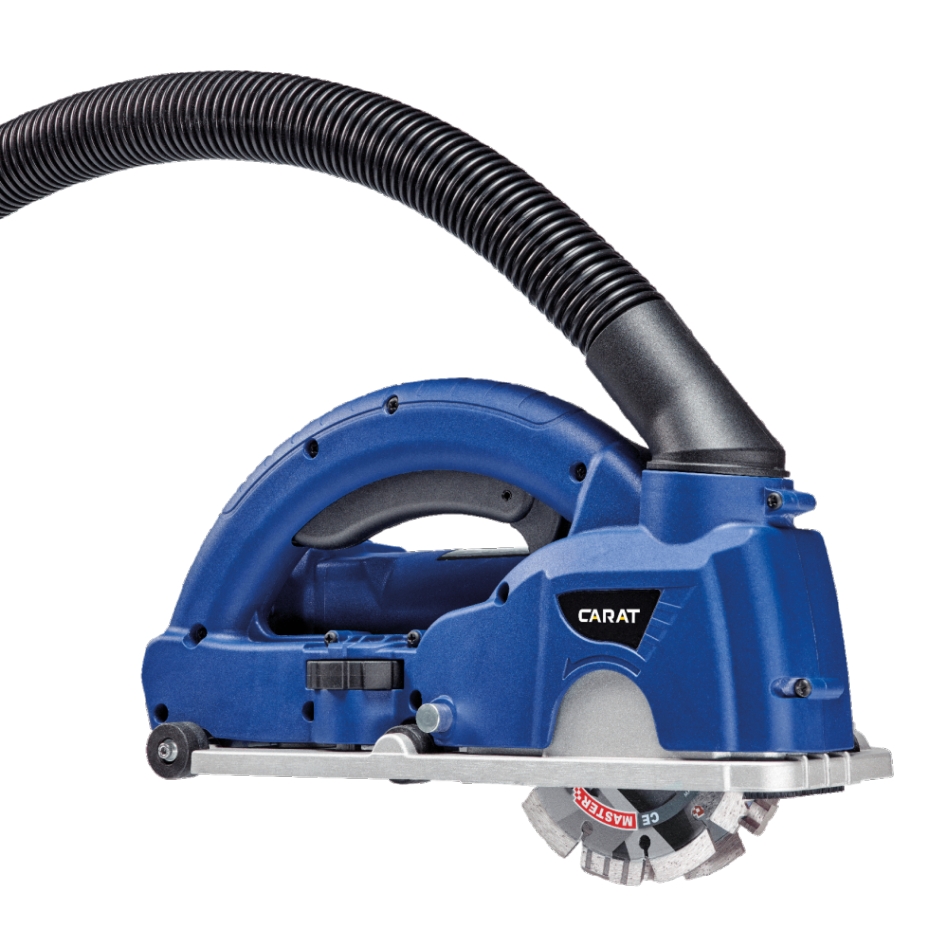 Carat MZSLB1255S SL-1255 Tronzadora de ranuras DUSTEC + 2 discos de diamante