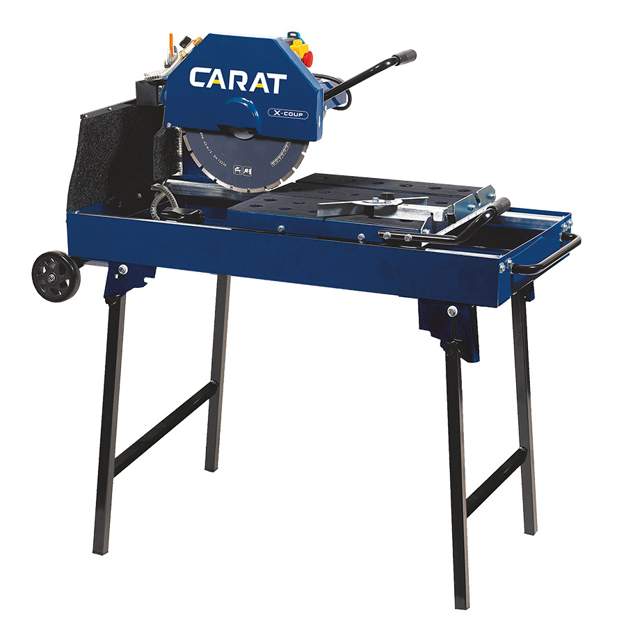 Carat BEX3500A25 Sierra para piedra X-COUP 350 de 2200 W + disco de sierra de diamante UNI MASTER de &Oslash; 350