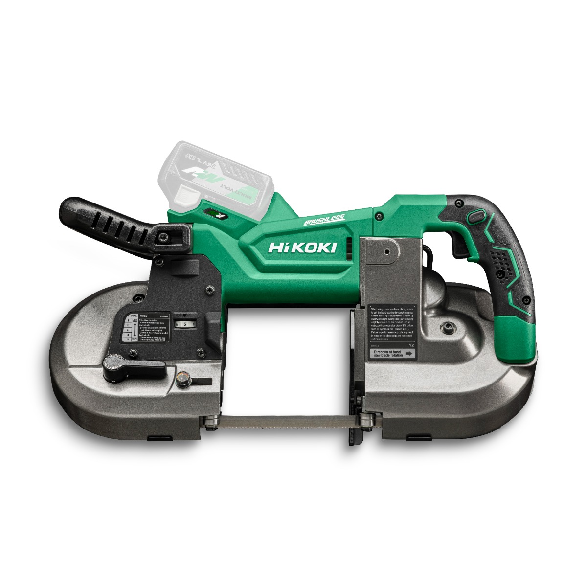 HiKOKI CB3612DAW4Z Sierra de cinta Multivolt Accu 36V sin baterías ni cargador