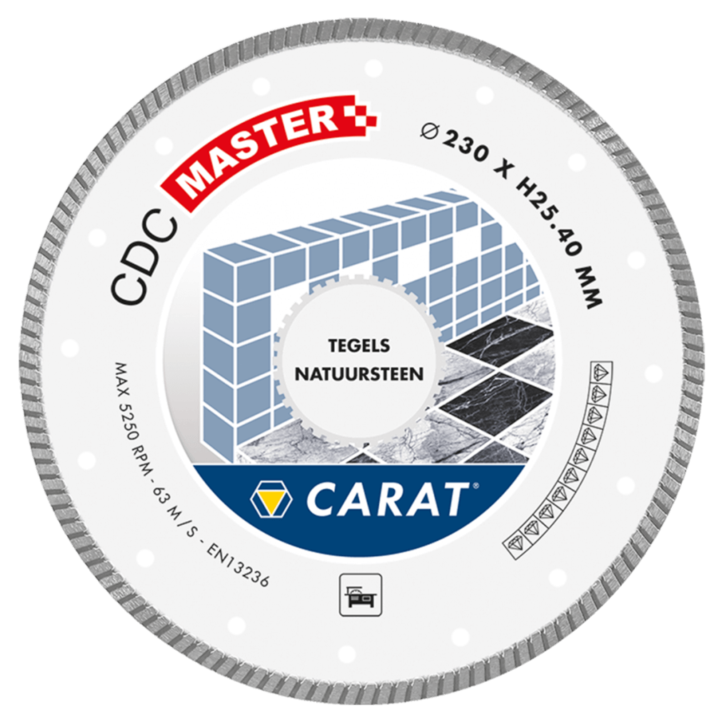 Carat CDCM180300 Láminas de diamante / Piedra natural CDC MASTER 180x22,2MM