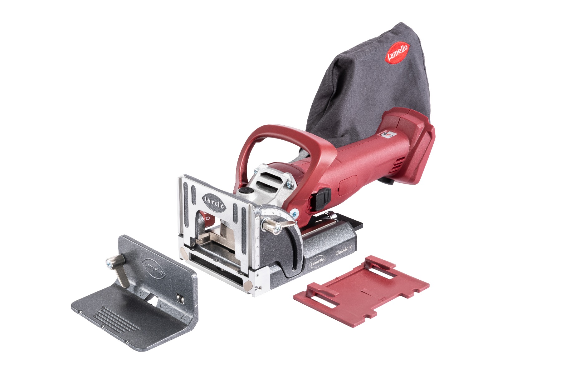 Lamello 101700DEK Classic X, fresadora sin cable de 18 voltios, sin baterías ni cargador