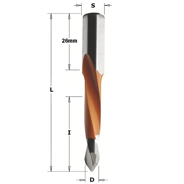 CMT 102.060.31 fúrókészlet, 6/50 mm, RH CMT 102.060.31 fúrókészlet, 6/50 mm, RH