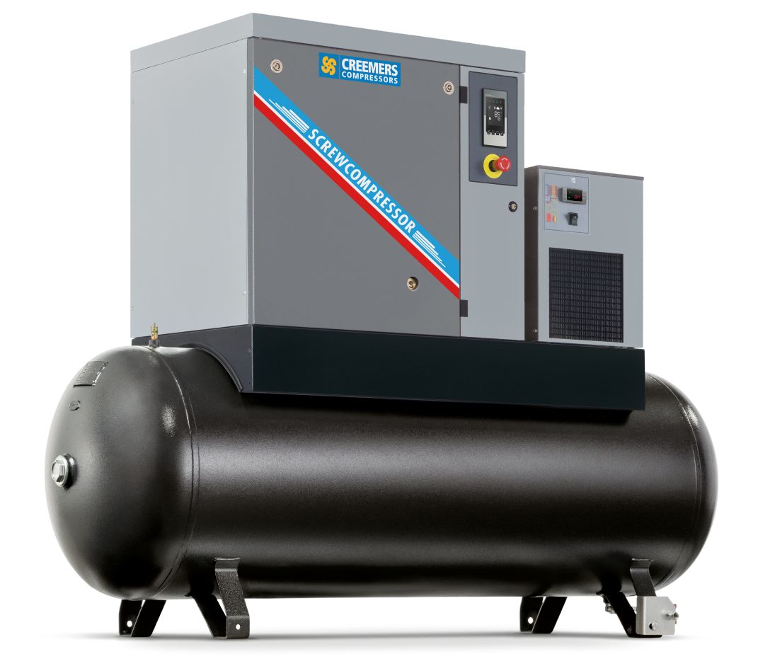 Creemers 4152021578 RCA 7,5/10 500 CD Compresor de tornillo estacionario 400V 10 bar 10 CV/7,5 kW 997 l/min 500 l