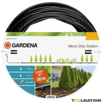 Gardena 13013-20 Kit de inicio L para plantas en hilera - 1