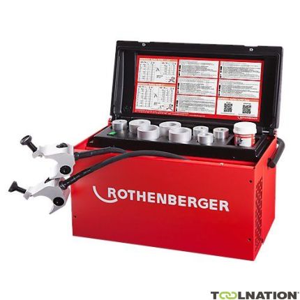 Rothenberger 1500003000 Rofrost Turbo 1 1/4" R290 Sistema de congelación de tubos + 6 conchas reductoras - 1