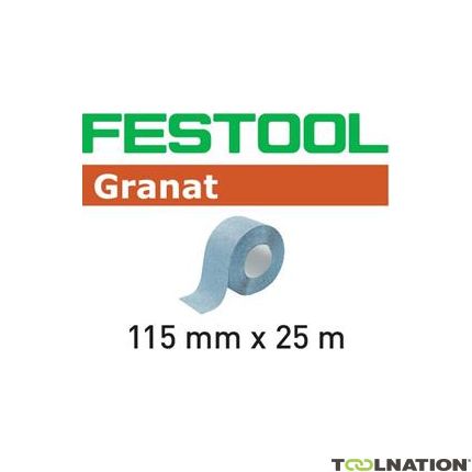 Festool Accesorios 201111 Rollo de lijado 115x25m P240 GRANAT - 1