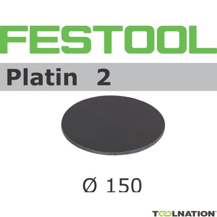 Festool 492371 Discos lijadores Platin 2 STF D150/0 S2000 PL2/15 - 1