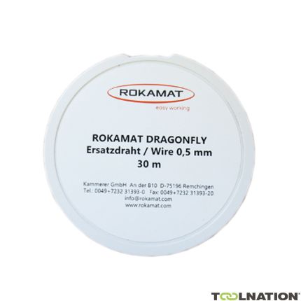 Rokamat 52050 Alambre de corte en rollo de 30 m para Rokamat Dragonfly - 1