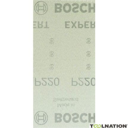 Bosch Professional Accesorios 2608900757 Red de lijado Expert M480 para lijadoras de órbita aleatoria 93 x 186 mm, K220, 50 piezas - 1