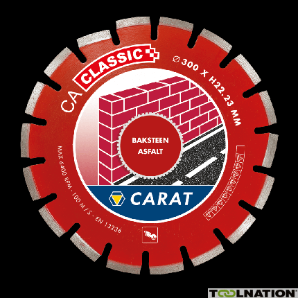 Carat CAC3504000 Hoja de sierra diamantada BAKSTEN / ASFALT CA CLASSIC 350x25,4MM - 1