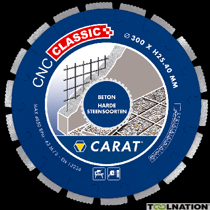 Carat CNCC350500 Disco de diamante BETON CNC CLASSIC 350x30,0MM - 1