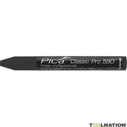 Pica PI59046 CLASSIC PRO 590 Crayón de marcar negro 12 piezas - 1