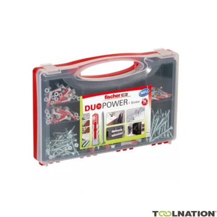 Fischer 536091 Tapones Red-Box DuoPower con tornillo - 1