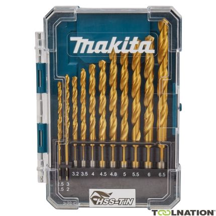 Makita Accesorios D-72855 Juego de brocas para metal 13 piezas - 1