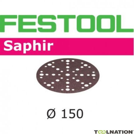 Festool 575195 Discos de lijado Saphir STF-D150/48 P36 SA/25 - 1