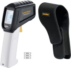 Laserliner 082.042A ThermoSpot Plus Dispositivo de medición de temperatura por infrarrojos sin contacto con láser integrado