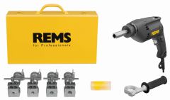 Rems 156000 R220 Twist Set 12-15-18-22 Corta tubos eléctrico