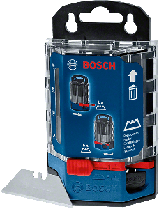 Bosch Professional Accesorios 1600A01V3J Cuchillas de repuesto 50 unidades Professional en dispensador