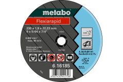 Metabo Accesorios 616182000 Disco de corte Ø 125x1,6x22,2mm acero inoxidable Flexiarapid