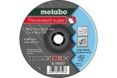 Metabo Accesorios 616227000 Disco de corte Ø 180x1,6x22,2mm Inox Flexiamant super "Hydroresist"