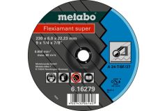 Metabo Accesorios 616486000 Disco de amolar Ø 125x6,0x22,2 acero Flexiamant super