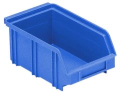 166002BL 166002BL Caja apilable plástico B2 Azul - 100 x 160 x 75mm