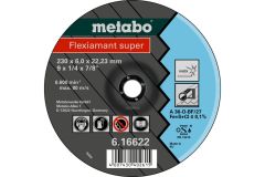 Metabo Accesorios 616604000 Disco de amolar Ø 150x6,0x22,2 acero inoxidable Flexiamant super