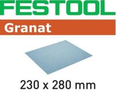 Festool Accesorios 201257 Papel de lija GRANAT 230x280 P60 GR/10