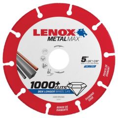 Lenox 2030866 Hoja de sierra de metal de diamante 125 mm de diámetro 22,23 mm