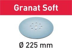 Festool Accesorios 204221 Discos de lijado STF D225 P80 GR S/25 Granat Soft