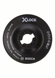 Bosch Professional Accesorios 2608601713 X-LOCK Plato soporte 115 mm duro