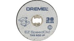 Dremel 2615S456JC Paquete de 5 discos de corte de metal EZ SpeedClic de 38 mm (SC456)