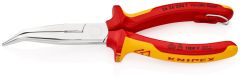 Knipex 2626200T VDE Alicates de punta plana con cortador lateral 200 mm
