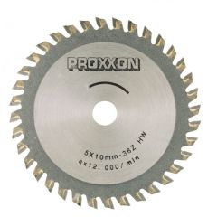 Proxxon 28732 Hoja de sierra circular soldada HM para madera 36T
