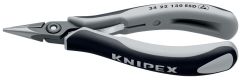 Knipex 3422130ESD Pinza de precisión para electrónica ESD 135 mm