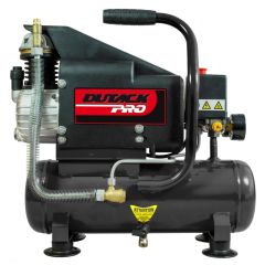 Dutack 4140020 Pequeño compresor de aire para la construcción de 5,5 litros
