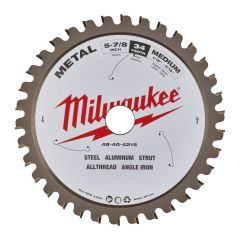 Milwaukee Accesorios 48404070 Hoja de sierra circular para metal 135 / 20 mm (30 dientes)