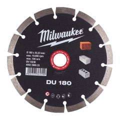 Milwaukee Accesorios 4932399523 Disco de corte diamantado DU 180