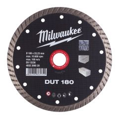Milwaukee Accesorios 4932399528 Disco de corte diamantado DUT 180