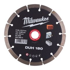 Milwaukee Accesorios 4932399541 Disco de corte diamantado DUH 180