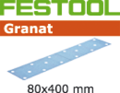 Festool 499631 Bandas de lija GRANAT STF 80x400 P100 GR/50