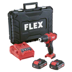 Flex-tools 516155 DD2G 10.8-LDBC/2.5 Taladro sin cable Taladro de iones de litio de 10,8V 2,5Ah en caja