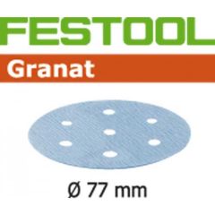 Festool 497413 Discos de lijado Granat STF D77/6 P500 GR/50