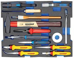 Gedore 2936836 1100 CT2 02 Juego de herramientas para electricistas Excl. L-Boxx 15 piezas