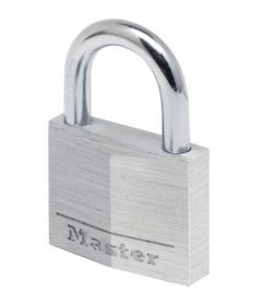 Masterlock 9150EURD Candado, 50mm, ø 7mm, aluminio