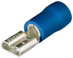 Knipex 9799011 Manguitos planos 100 unidades de cable de 1,5 - 2,5 mm² (azul)